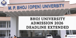 Bhoj University Admission 2026 Deadline Extended